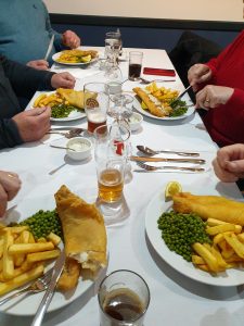 Fish & Chip Supper with friends