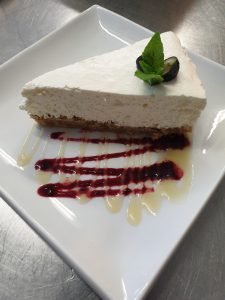 Homemade Dessert at the Loch Erisort Hotel Restaurant